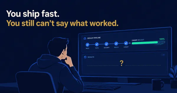 You Ship Fast. You Still Can't Say What Worked.