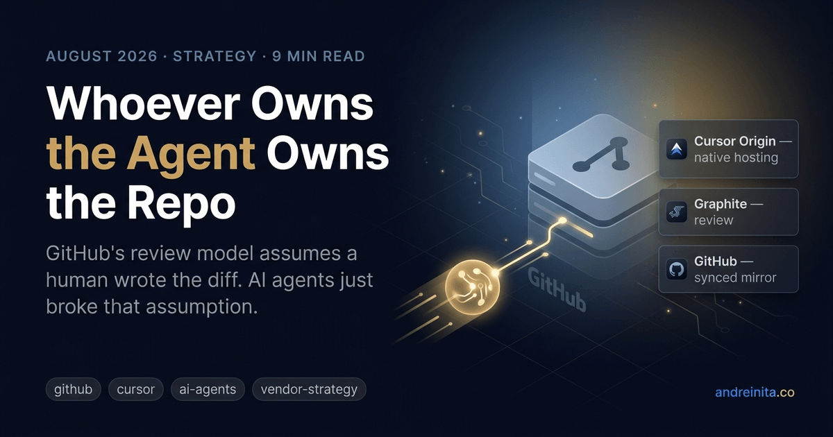 Whoever Owns the Agent Owns the Repo