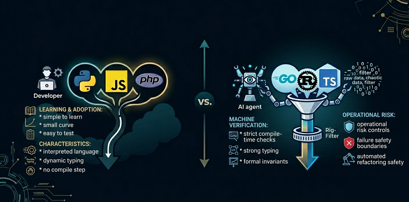 The AI Coding Shift: Why Strongly-Typed and Compiled Languages May Win