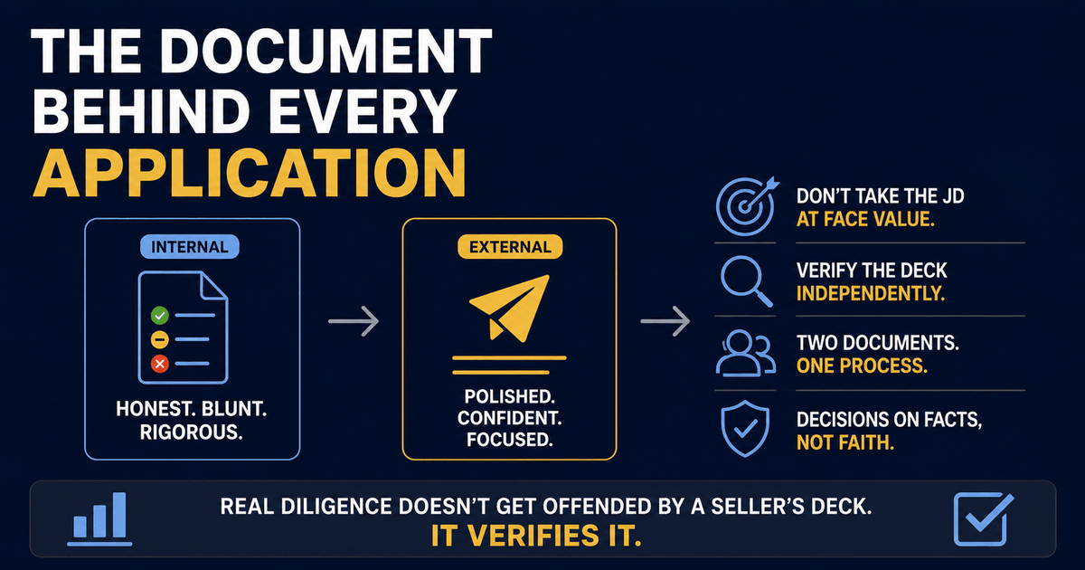 Reading a Job Description Like a Due Diligence Document